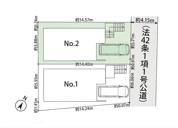 相模原市南区上鶴間3丁目2期　新築分譲住宅　No.2