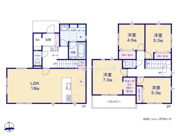 座間市入谷東3丁目第4　新築分譲住宅