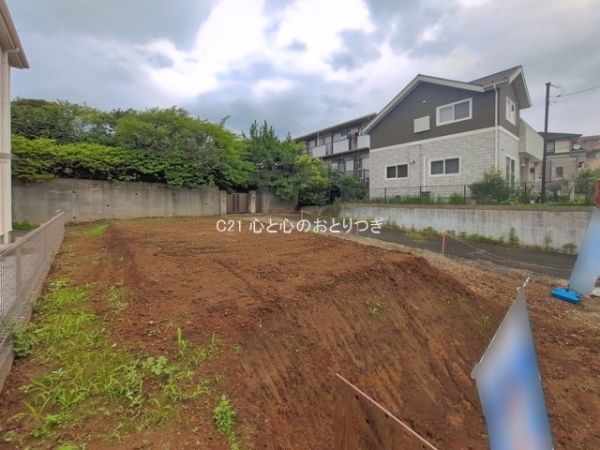 横浜市青葉区市ケ尾町　建築条件なし売地