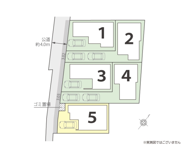 相模原市南区相模台2丁目　新築分譲住宅　5号棟