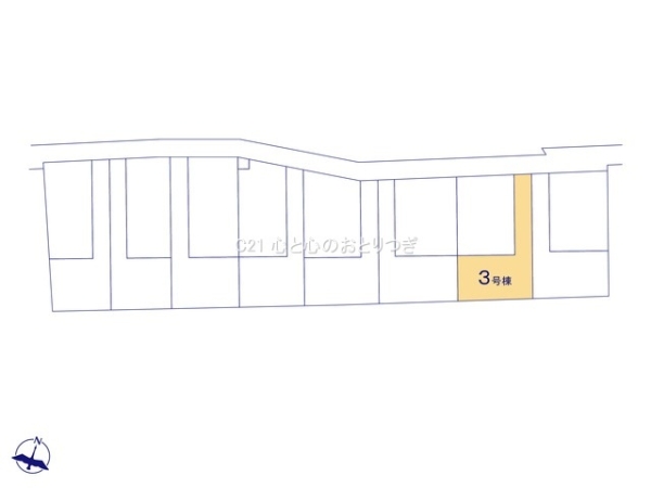 相模原市南区上鶴間2丁目3期　新築分譲住宅　3号棟