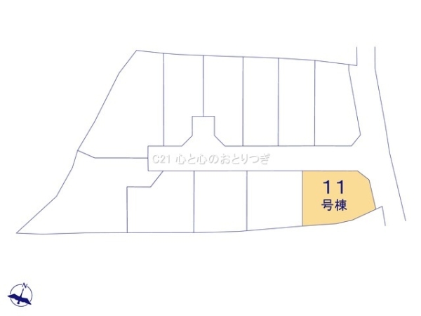 相模原市南区磯部1期　新築分譲住宅　11号棟