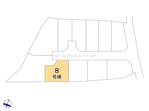 相模原市南区磯部1期　新築分譲住宅　8号棟