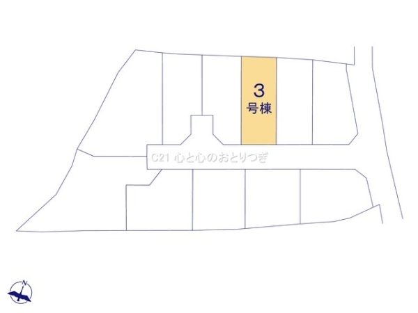 相模原市南区磯部1期　新築分譲住宅　3号棟