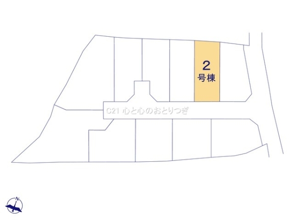 相模原市南区磯部1期　新築分譲住宅　2号棟