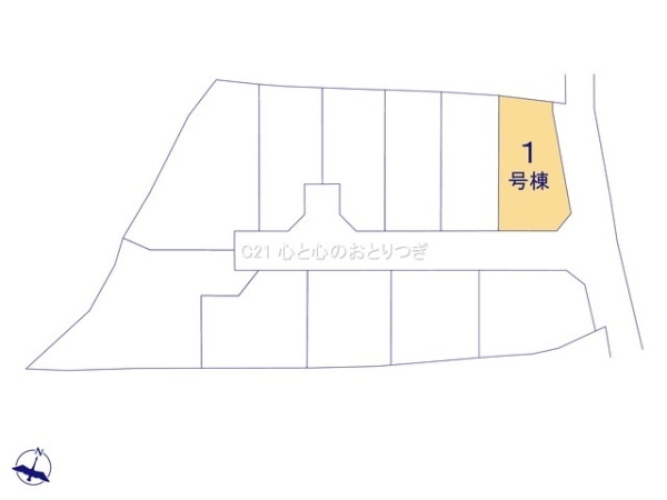 相模原市南区磯部1期　新築分譲住宅　1号棟