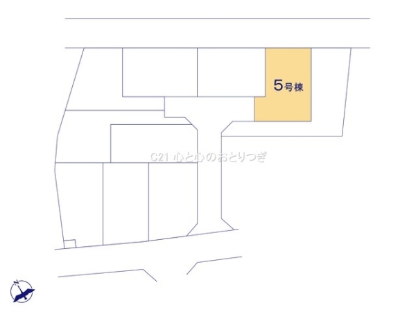 相模原市中央区田名第36　1期　新築分譲住宅　5号棟