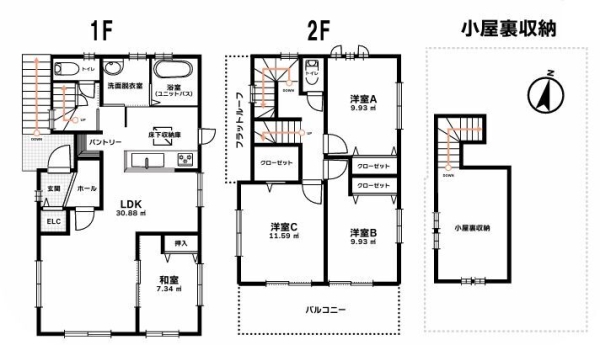 横浜市旭区四季美台　中古戸建