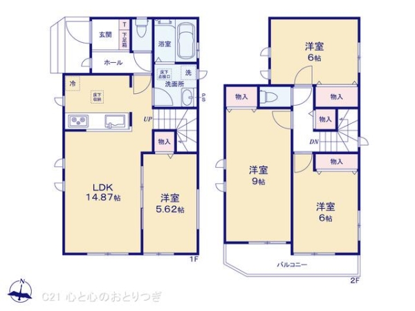 大和市福田5丁目　新築分譲住宅　G号棟