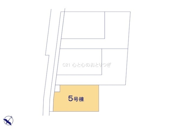 相模原市南区相模台2丁目　新築分譲住宅　5号棟
