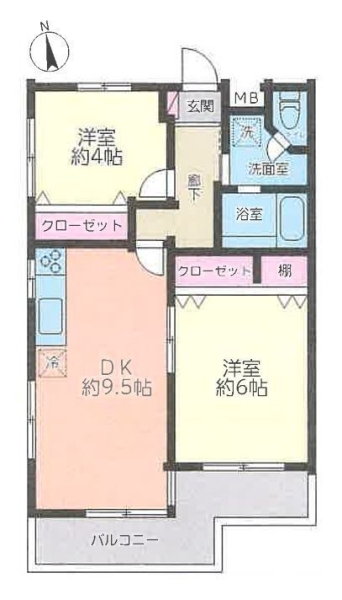 グリーンコーポ小田急相模原２
