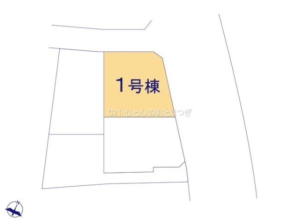 相模原市中央区田名　新築分譲住宅　1号棟