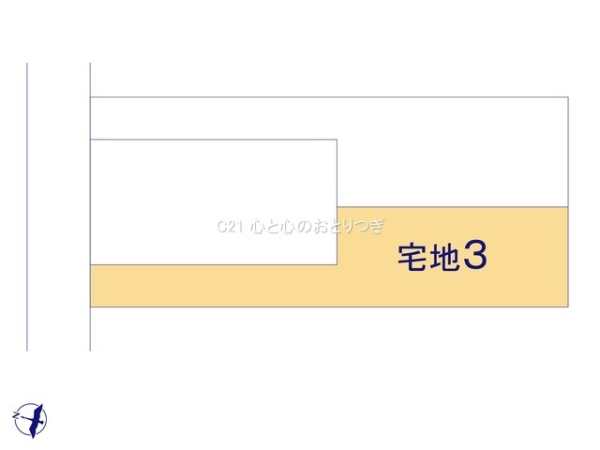 相模原市南区麻溝台8丁目7期　建築条件付き売地　宅地3