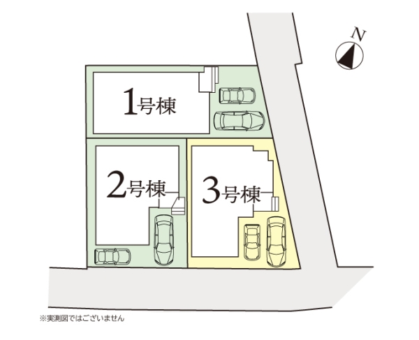 相模原市南区東林間7丁目16期　新築分譲住宅　3号棟