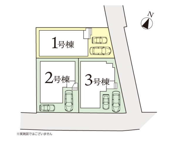 相模原市南区東林間7丁目16期　新築分譲住宅　1号棟