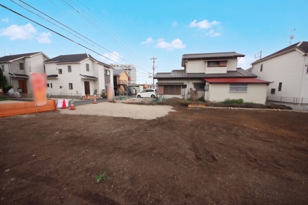 大和市南林間7丁目　建築条件なし売地　F区画