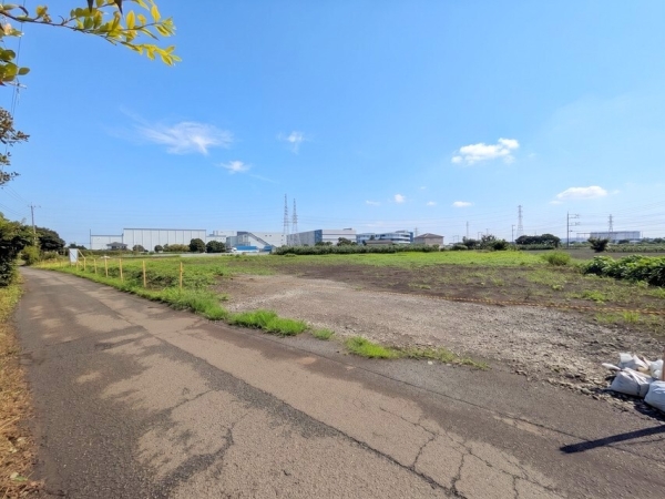 座間市栗原　建築条件なし売地　no.3