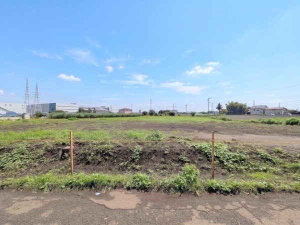 座間市栗原の土地