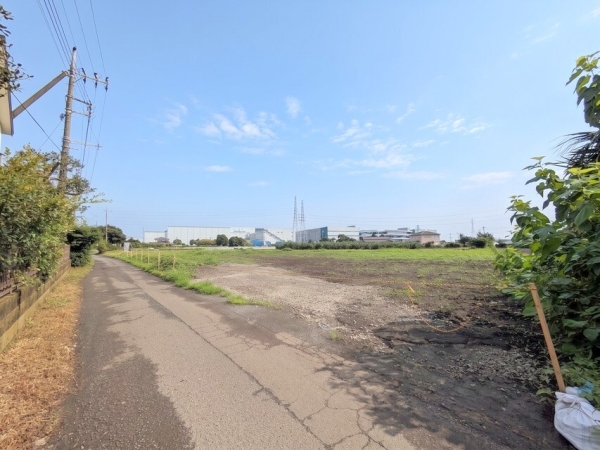 座間市栗原の土地