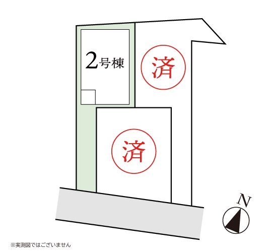 相模原市南区東林間6丁目　新築分譲住宅　2号棟