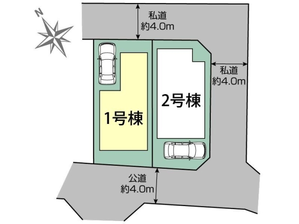 相模原市南区古淵4丁目　新築分譲住宅　1号棟