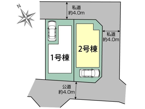相模原市南区古淵4丁目　新築分譲住宅　2号棟