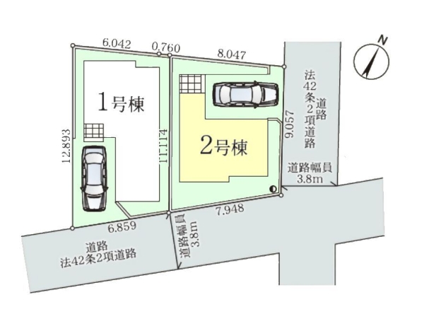 座間市相模が丘4丁目　新築分譲住宅　2号棟