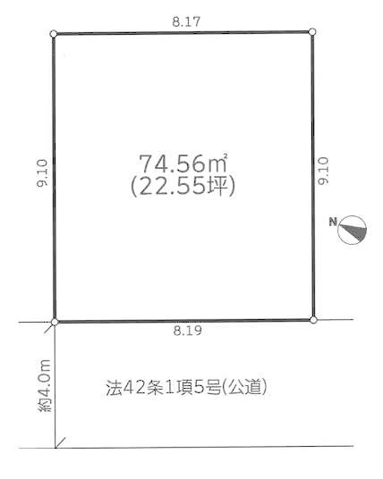 座間市ひばりが丘3丁目5期 建築条件付き売地