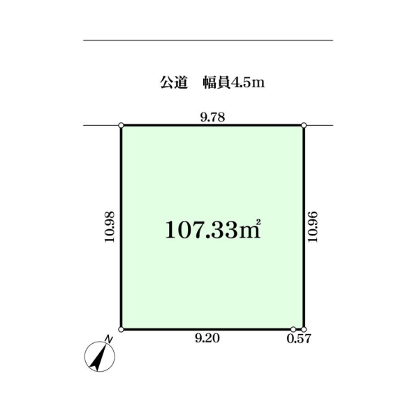 町田市南つくし野1丁目 建築条件なし売地