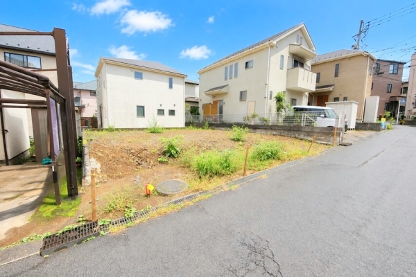 町田市南つくし野1丁目　建築条件なし売地