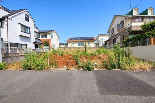 座間市立野台３丁目の土地