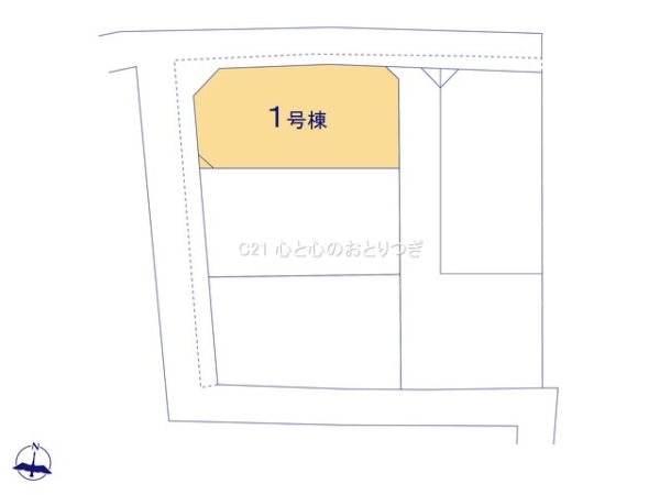 相模原市中央区田名8期　新築分譲住宅　1号棟