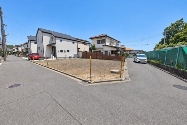 町田市金森3丁目　建築条件なし売地