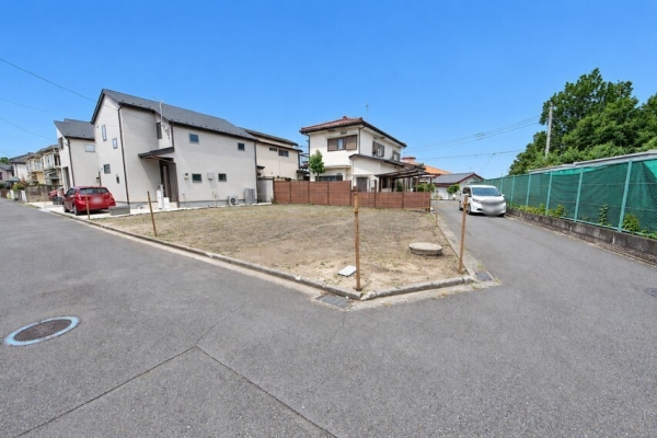 町田市金森3丁目　建築条件なし売地