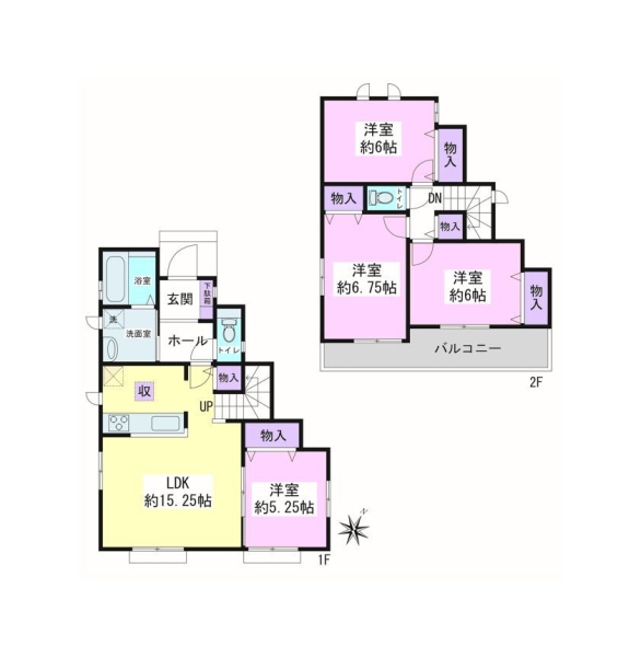町田市木曽西1丁目　新築戸建　全16棟　1　P号棟