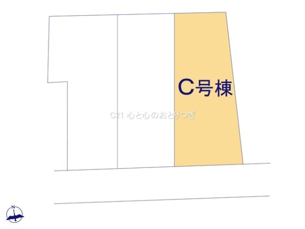 相模原市南区磯部　新築分譲住宅　C号棟