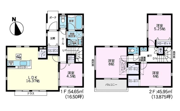 大和市下鶴間 新築戸建 全6棟 4号棟