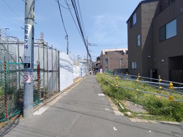 世田谷区松原３丁目の土地