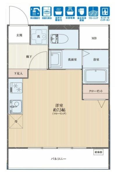 マンションロダン(間取り)