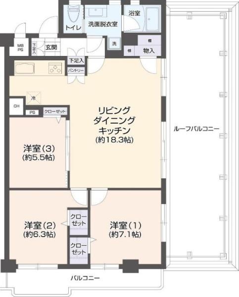 ハイネス富士見ヶ丘