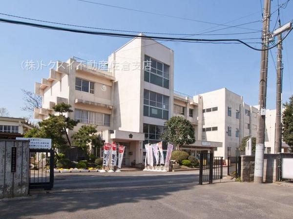 佐倉市上座の中古一戸建て(佐倉市立上志津小学校)