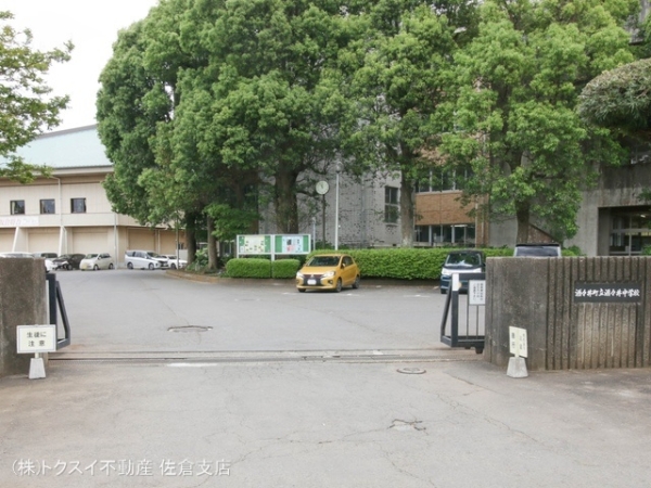 印旛東酒々井4丁目24ー1期新築戸建1号棟全1棟(酒々井町立酒々井中学校)