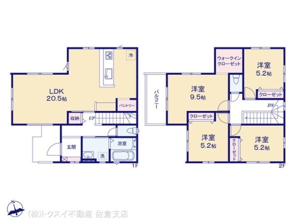 四街道市大日15期1号棟新築戸建