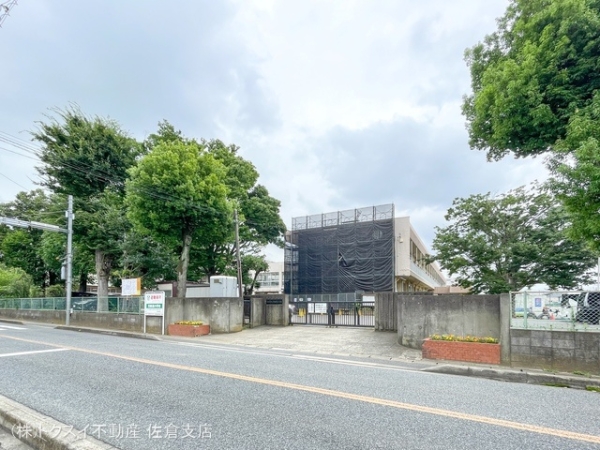 四街道市大日の土地(四街道市立四街道小学校)