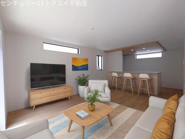 四街道市グラファーレ旭ヶ丘9期2棟2号棟新築戸建全2棟