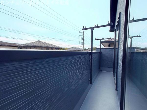四街道市グラファーレ千代田5期1号棟新築戸建全2棟(バルコニー)