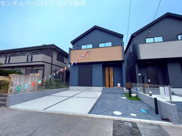 四街道市グラファーレ千代田5期1号棟新築戸建全2棟(駐車場)