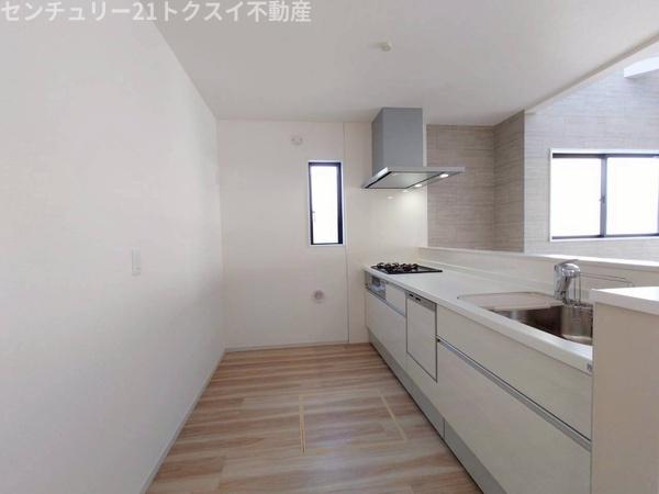 四街道市栗山5期1号棟新築戸建(キッチン)