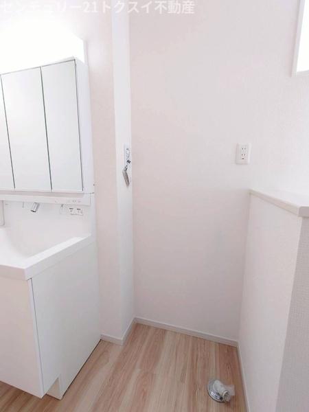 四街道市栗山5期1号棟新築戸建(洗面台・洗面所)