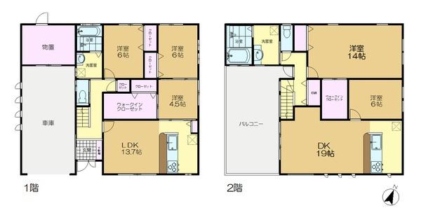 佐倉市寺崎北　二世帯中古住宅